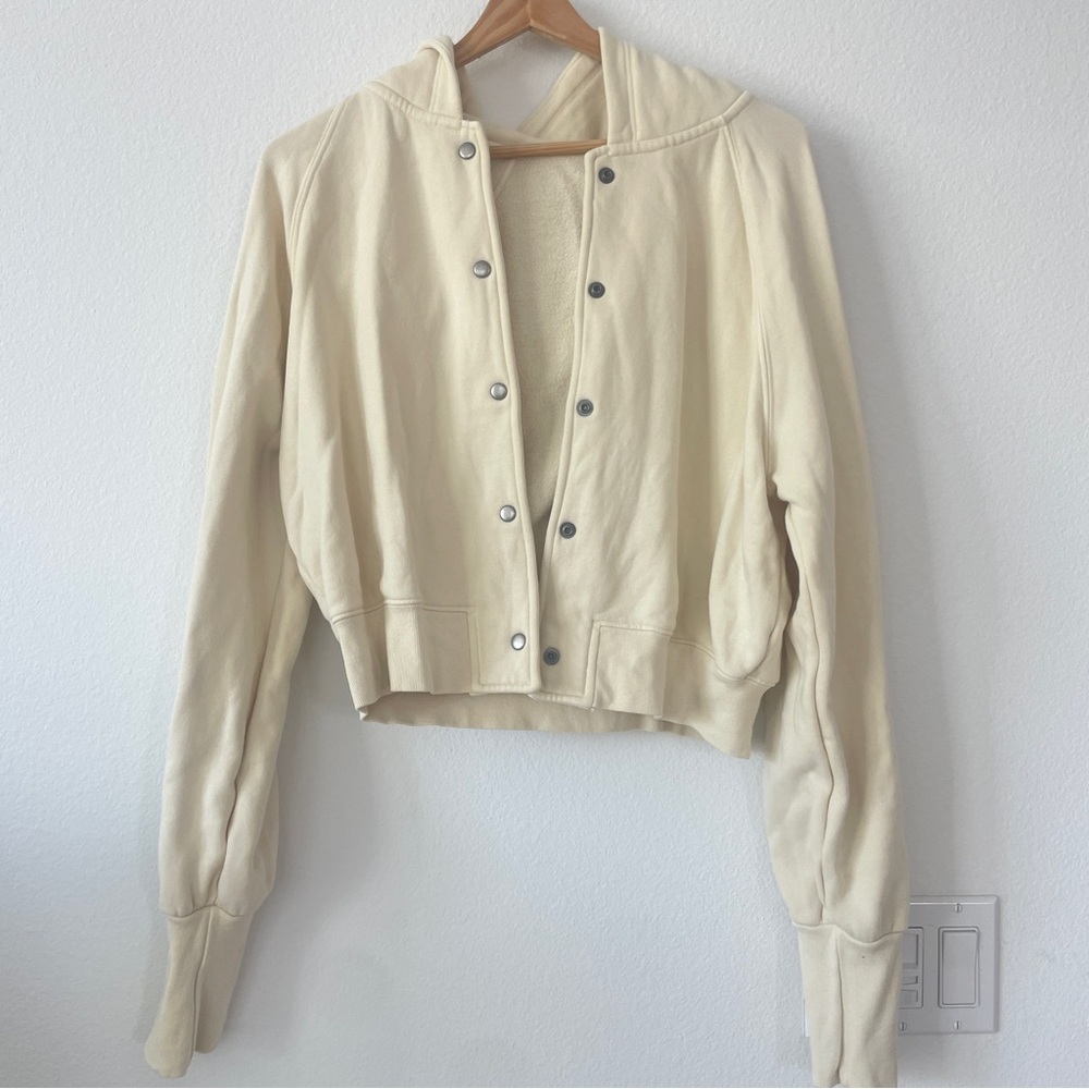 NSF Butter Yellow Women's Cropped Hoodie